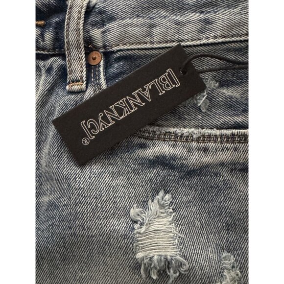 BLANKNYC Women Blue Jean Shorts 25 - Picture 6 of 7
